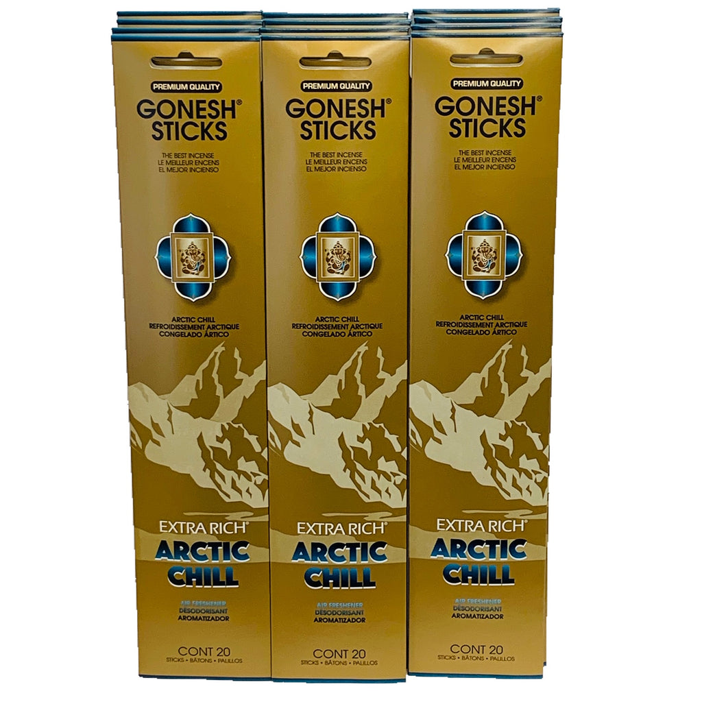 Arctic Chill 20sticks X 12pk set (Total 240sticks) GONESH インセンス スティック