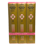 Rose 20sticks X 12pk set (Total 240sticks) GONESH インセンス スティック