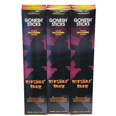 GONESH Halloween Witches Brew 12 Pack (240 Sticks)