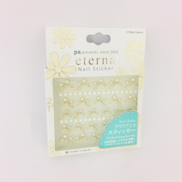 ネイル ブリリアントスティッカー リボン柄 Dear Laura