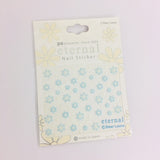 ネイル スティッカー スノーフレーク柄 ブルー pa151 Dear Laura