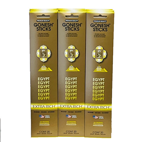 Egypt 20sticks X 12pk set (Total 240sticks) GONESH インセンス スティック