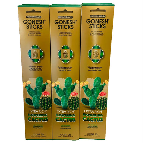 Flowering Cactus 20sticks X 12pk set (Total 240sticks) GONESH インセンス スティック