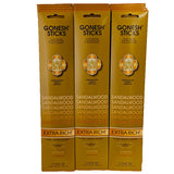 Gonesh Sandalwood Incense 20 Sticks X 12 Pk (240 Sticks)