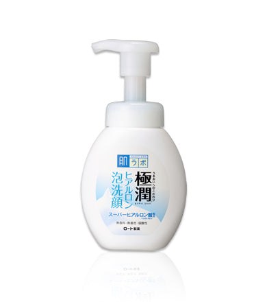 Gokujyun Hyaluronic Acid Bubble Foaming Face Wash Hadalabo Japan